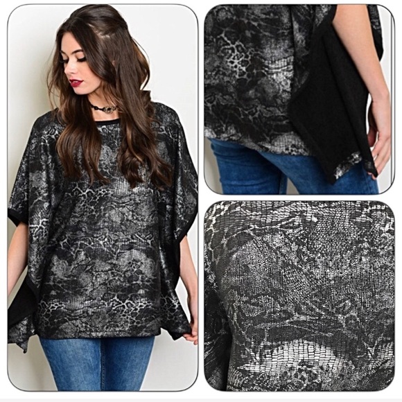 Butterfly Sleeve V-Neck Back Sweater - Picture 2 of 6